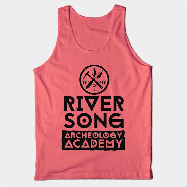 River Song Archeology Tank Top by MindsparkCreative